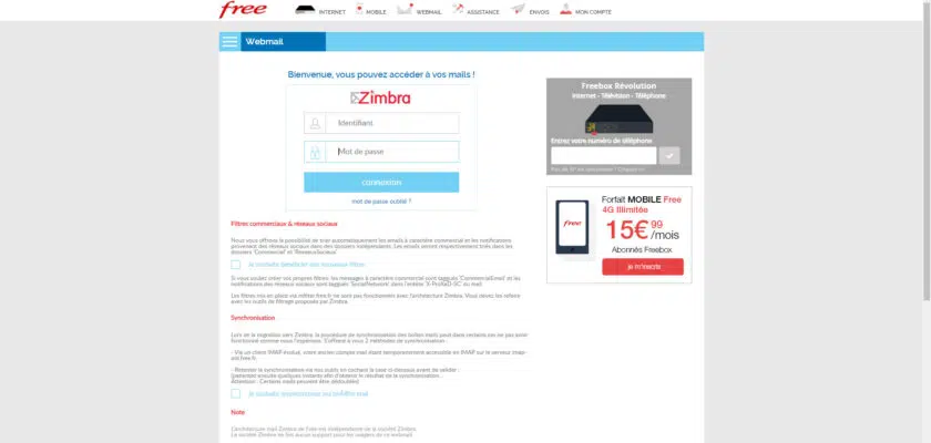 Zimbra – Tout savoir sur la Webmail de Free et comment l&rsquo;utiliser